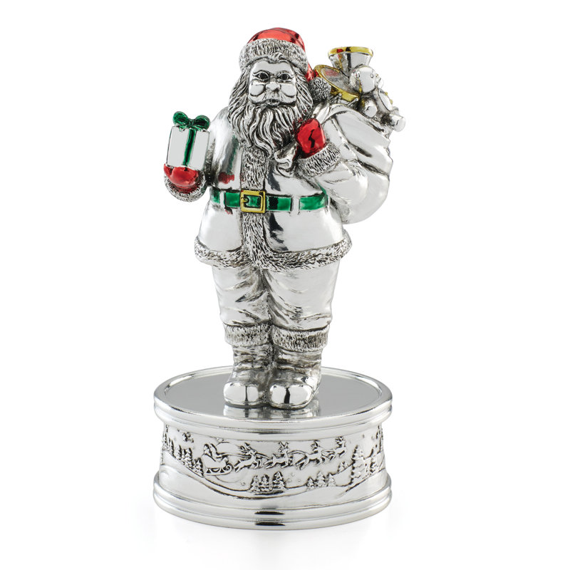 Reed barton vintage christmas musical santa figurine wayfairca Reed barton vintage christmas musical santa figurine wayfairca